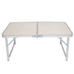 Picture of 212 Main PHO-0QJSHFVK-US 90 x 60 x 70 cm Aluminum Alloy Foldable Table - White