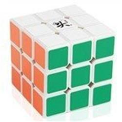 Picture of 212 Main A01DY3302510-US Dayan Zhanchi 5th Generation 3 x 3 Speed Puzzle Magic Cube with 6-Color World Record Competition White Edge
