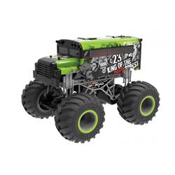 Picture of CIS-Associates 333-19162B-G 1-16 Scale Big Wheel Toy Truck with School Bus Body&#44; Green