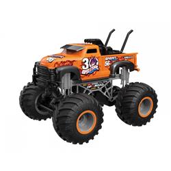 Picture of CIS-Associates 333-19165B-O 1-16 Scale Big Wheel Toy Truck with Monster Truck Body&#44; Orange