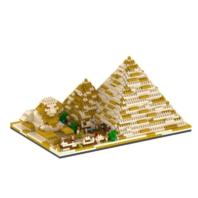 Picture of WL Toys YZ059 The Giza Pyramids in Egypt Micro Blocks Set