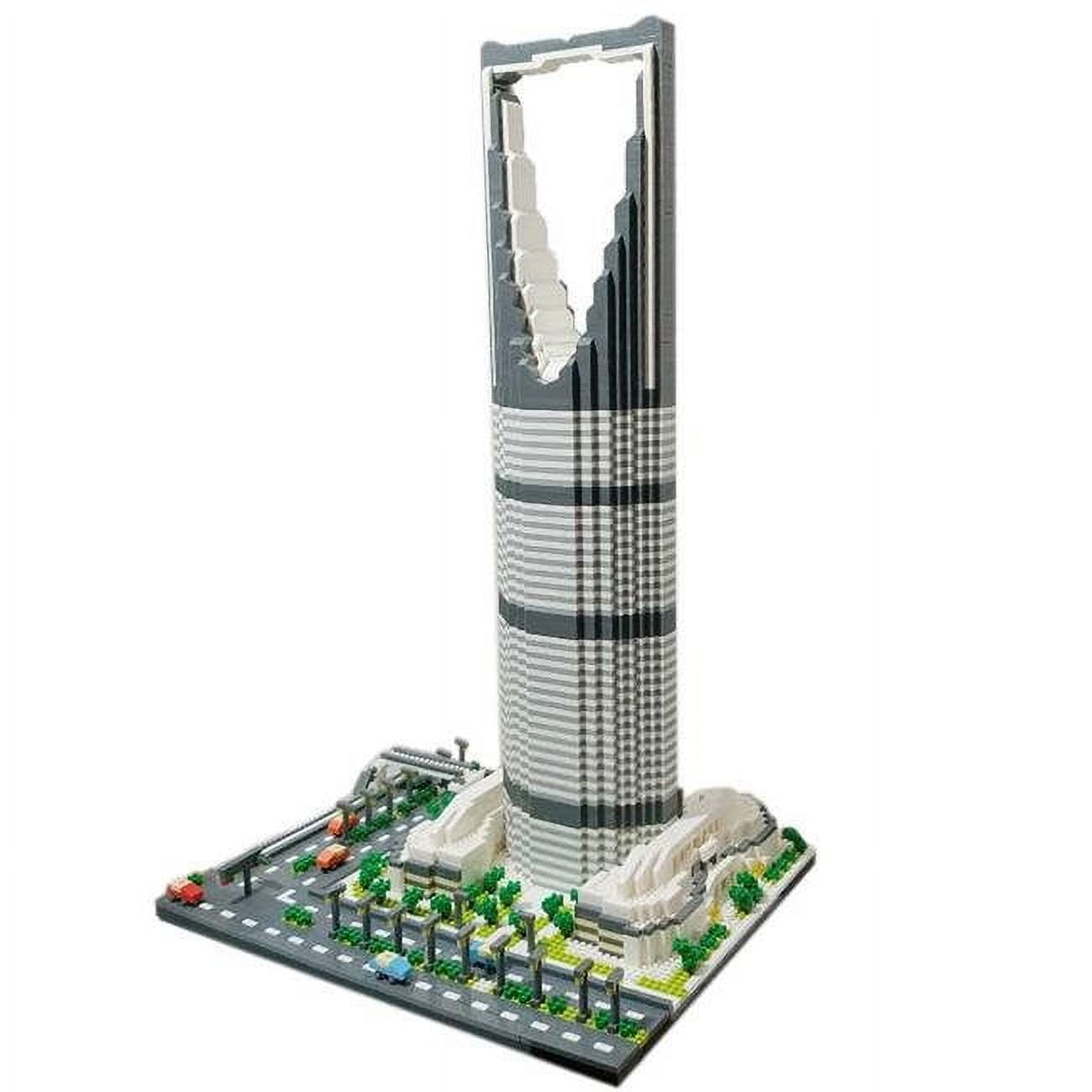 Picture of WL Toys YZ070 The Kingdom Tower in Riyadh Saudi Arabia Micro Blocks Set
