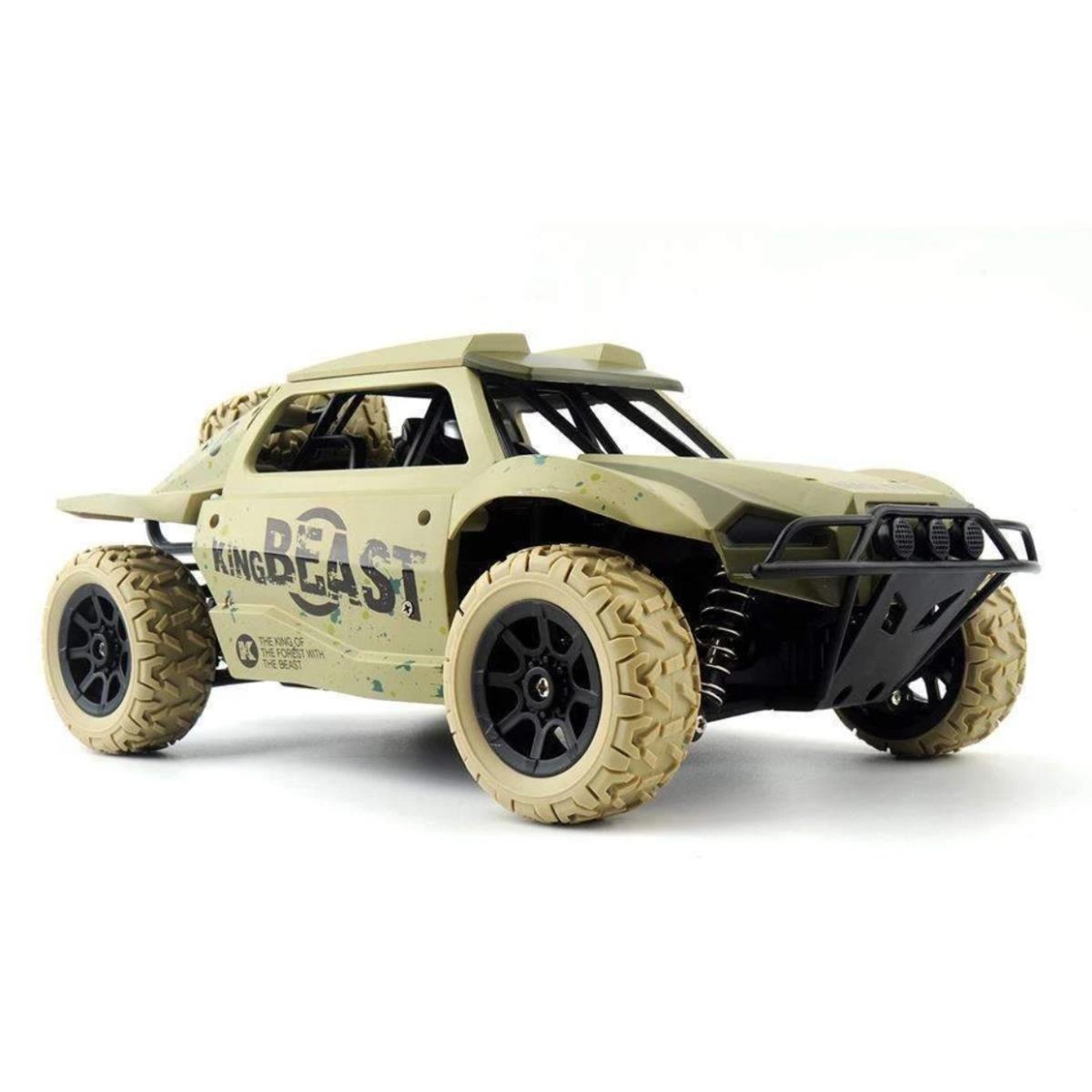 Picture of CIS-Associates DK1803 1-18 Scale Military Style 4WD Fully Proportional Truck, Tan