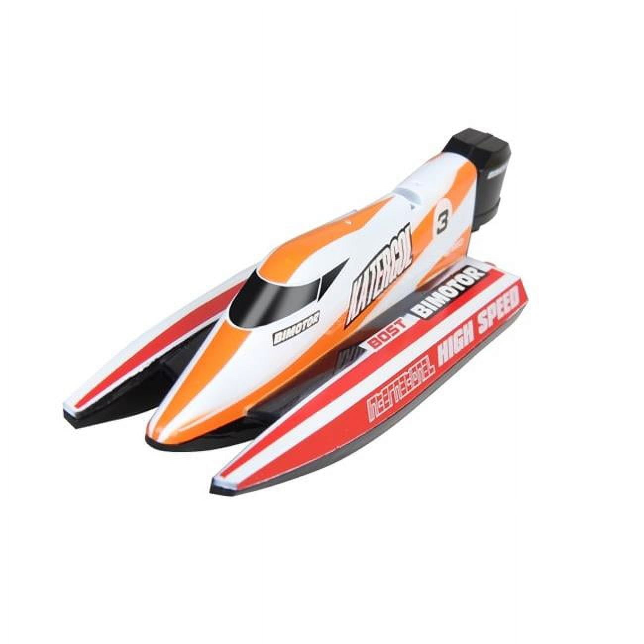Picture of CIS-Associates 3313M-O Micro 2.4 GHz Formula 1 Speed Boat with Decals&#44; Orange