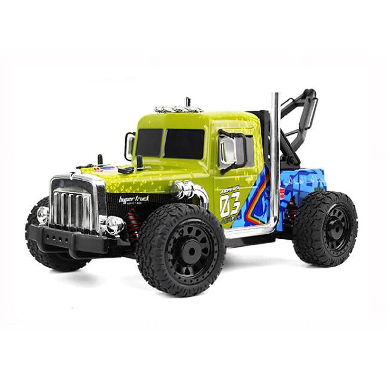 Picture of CIS-Associates J901- G 1-16 Scale Retro 4WD Tow Truck&#44; Green