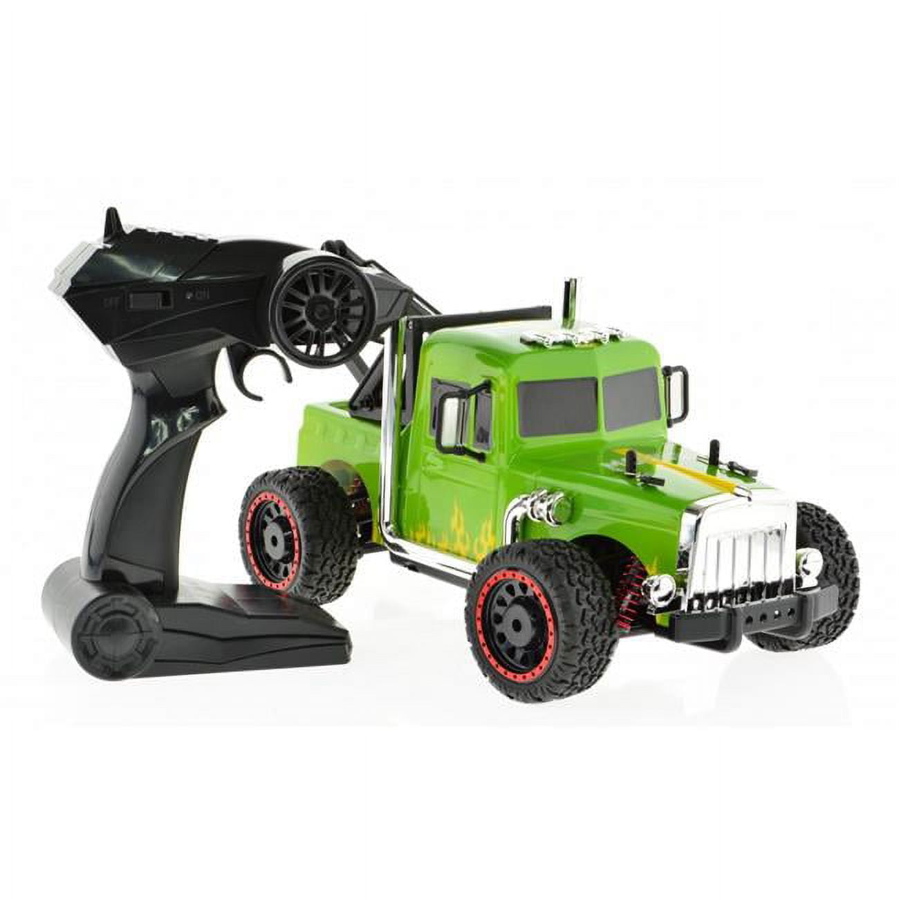 Picture of CIS-Associates J901-Y 1-16 Scale Retro 4WD Tow Truck&#44; Yellow