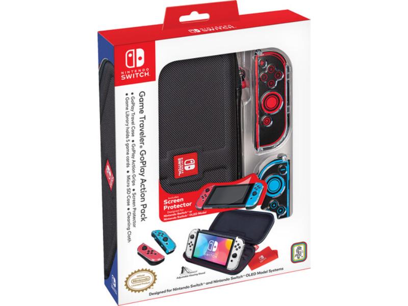 RDS 663293110650 GoPlay Action Pack Travel Case for Nintendo Switch