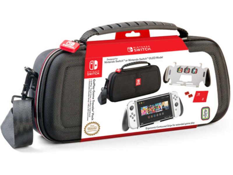 RDS 663293112999 GoPlay Game Traveler Pack for Nintendo Switch - Grip Stand