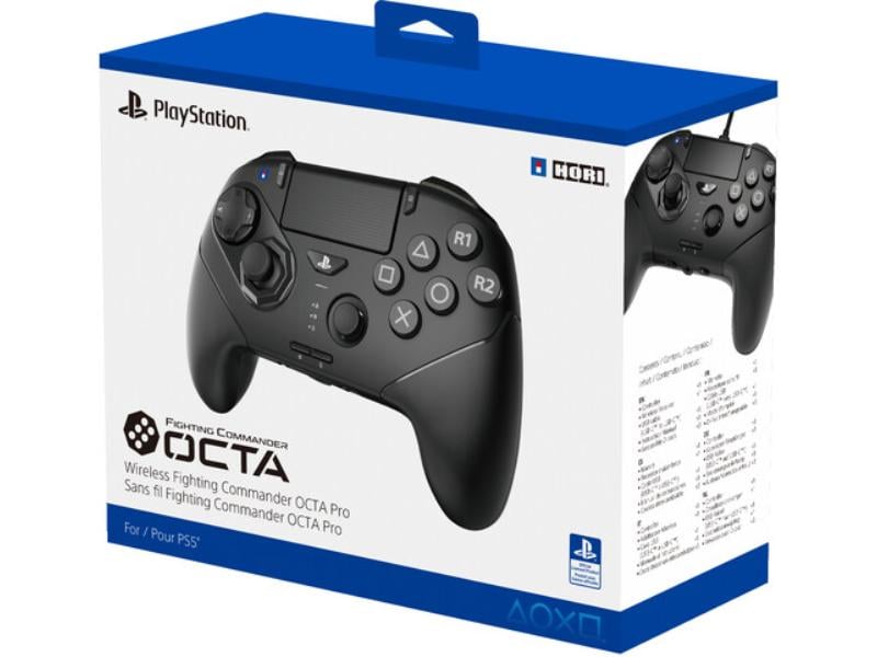 810050912327 Wireless Fighting Commander Octa Pro Controller for PlayStation 5 - Black