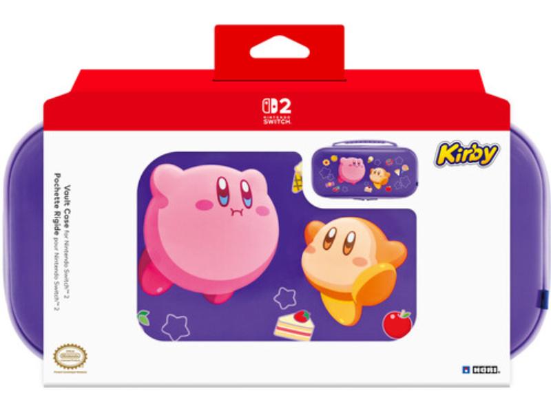 810050913690 Vault Case for Nintendo Switch 2, Kirby & Waddle Dee Design - Purple