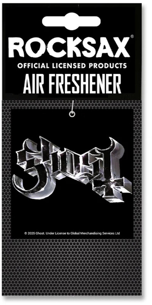 5061098719286 Ghost Chrome Logo Air Freshener