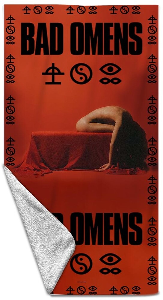 5056921704775 Bad Omens 3 Beach Towel - 32 x 63 in.