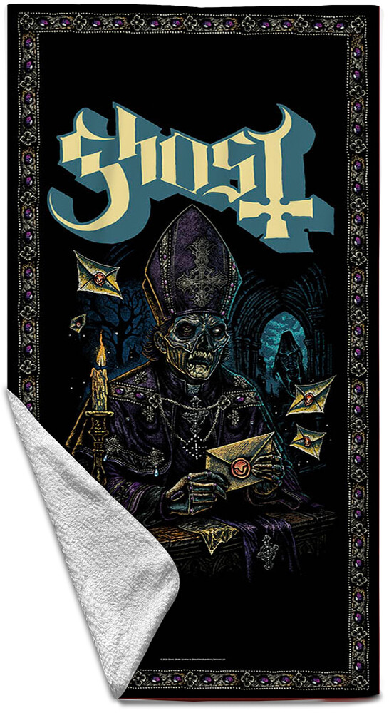 5056921704867 Ghost Missive Beach Towel - 32 x 63 in.