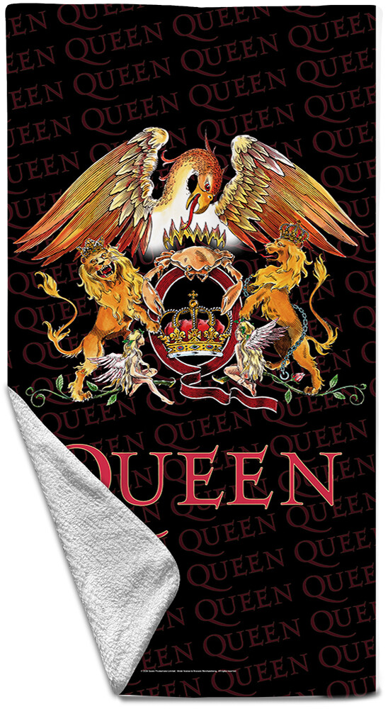 5056921705192 Queen Crest Beach Towel - 32 x 63 in.