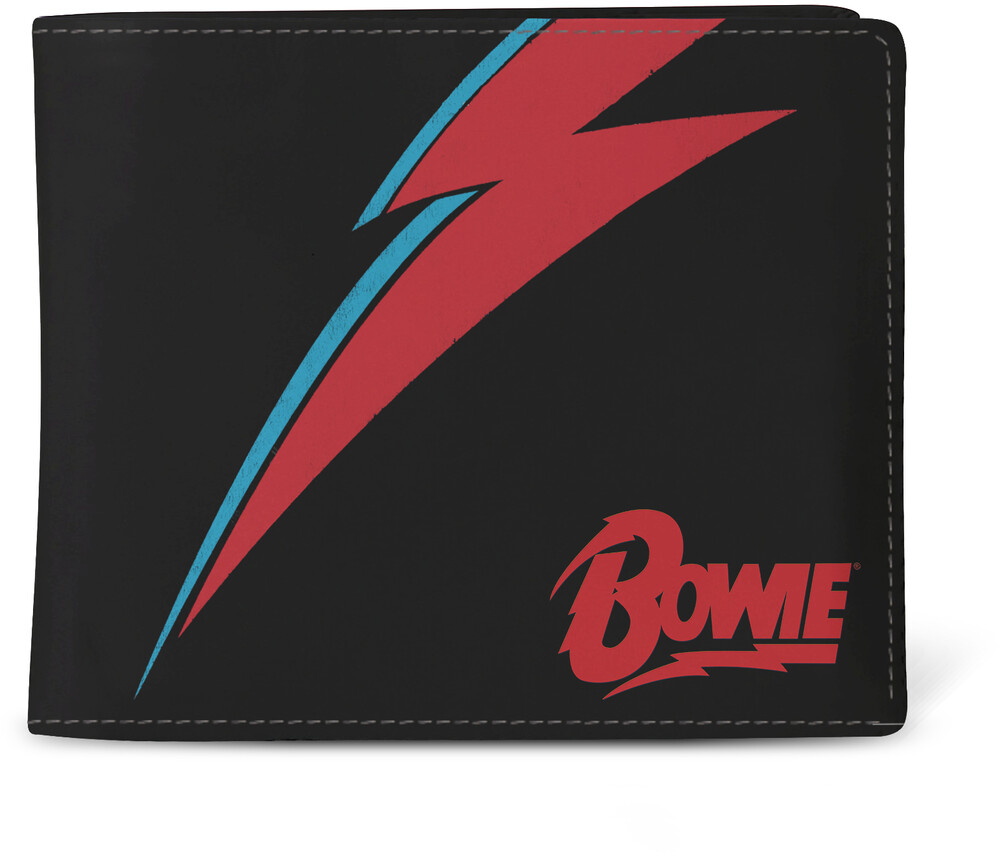 5060937960773 David Bowie Lightning Wallet, Black