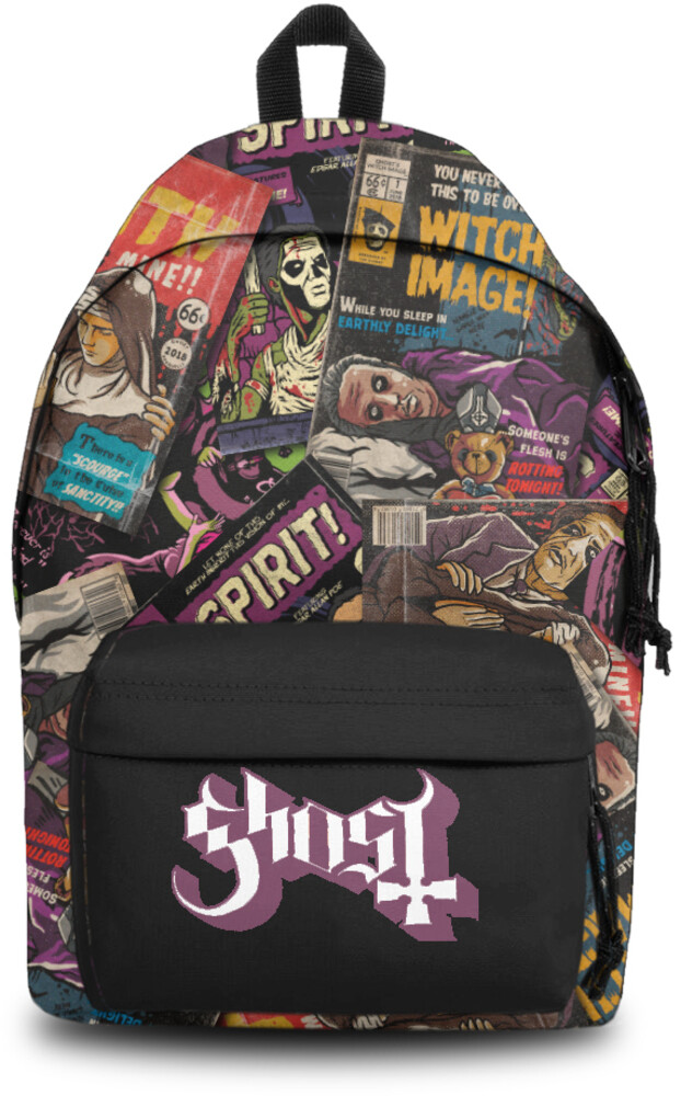 5060937961428 Ghost Magazines Daypack with Laptop Pocket, Black