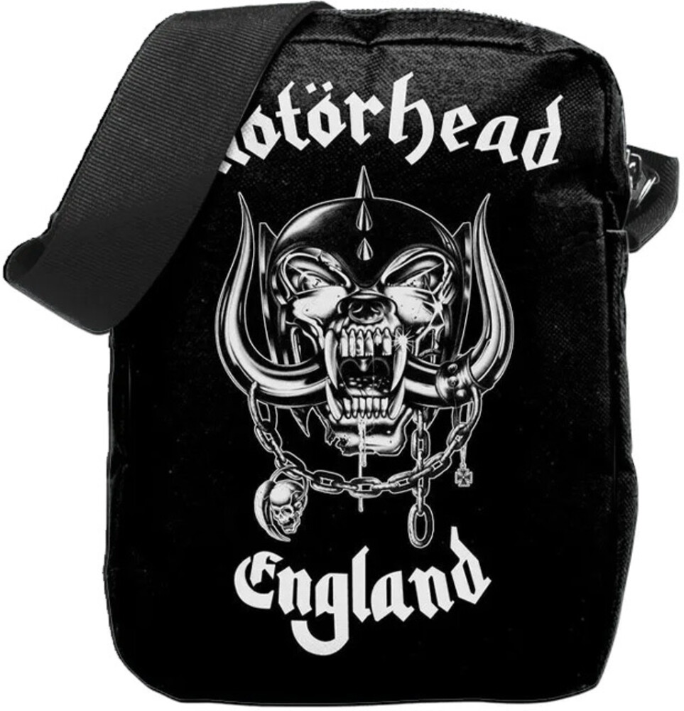 5060937962364 Motorhead England Crossbody Bag, Black