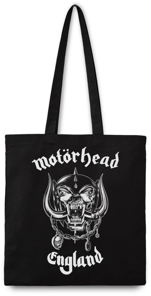 5060937966485 Motorhead England Tote Bag, Black