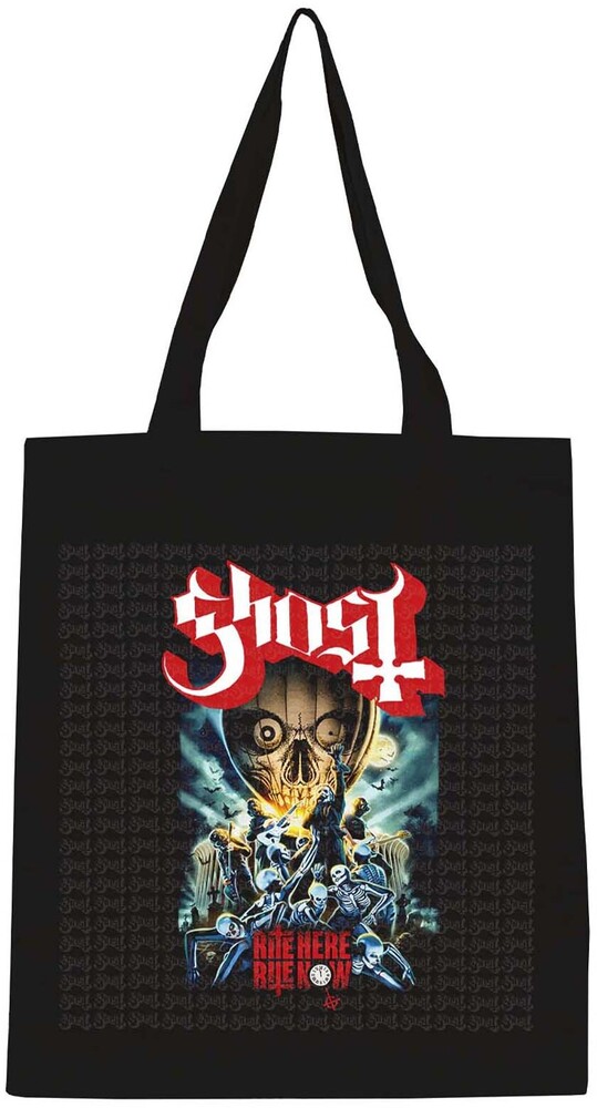 5060937966720 Ghost Magazines Tote Bag, Black