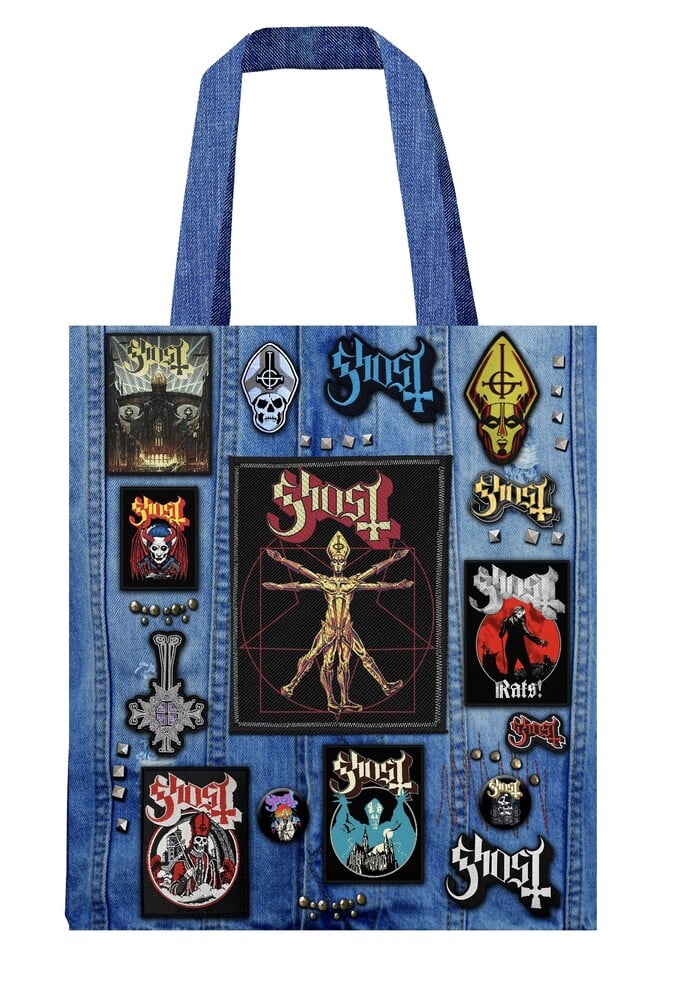 5060937966997 Soft Polyester Ghost Battle Tote Bag