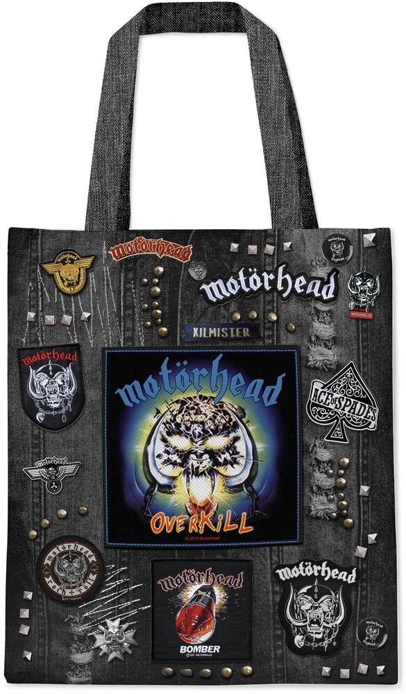 5060937967000 Soft Polyester Motorhead Battle Tote Bag