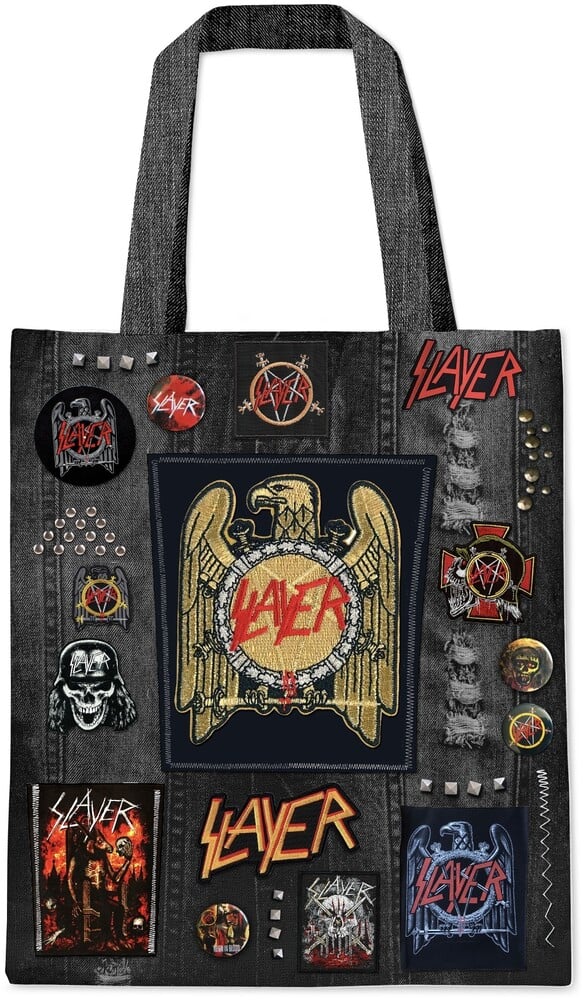 5060937967031 Soft Polyester Slayer Battle Tote Bag