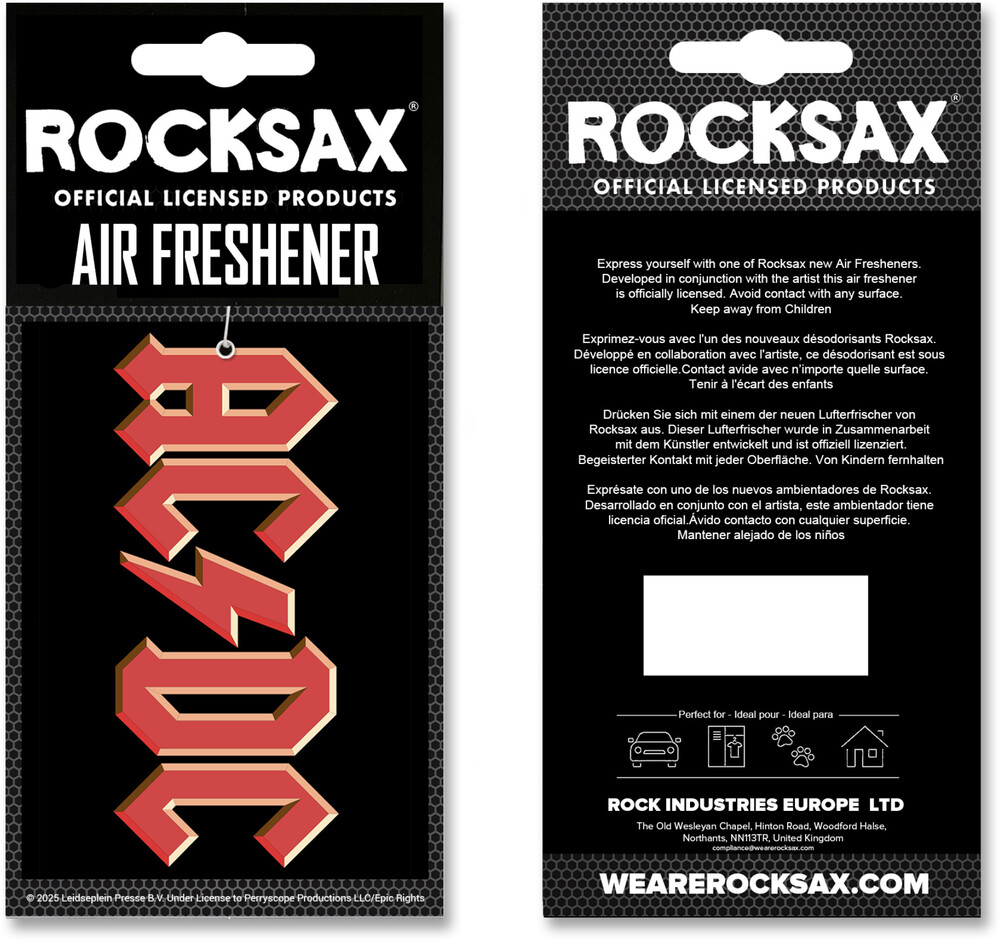 5060937967130 AC & DC Logo Air Freshener