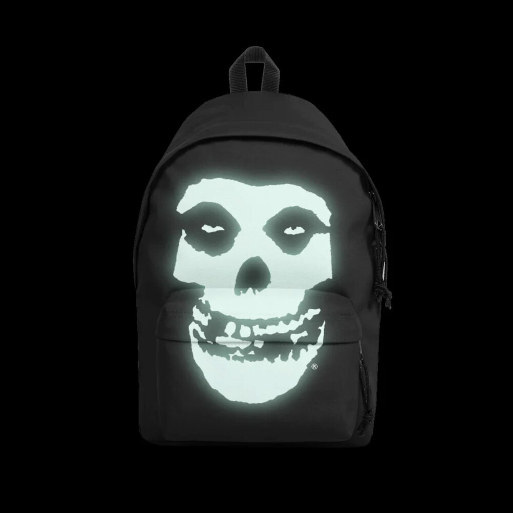5060937968823 Misfits Fiend Glow-in-the-Dark Daypack, Black