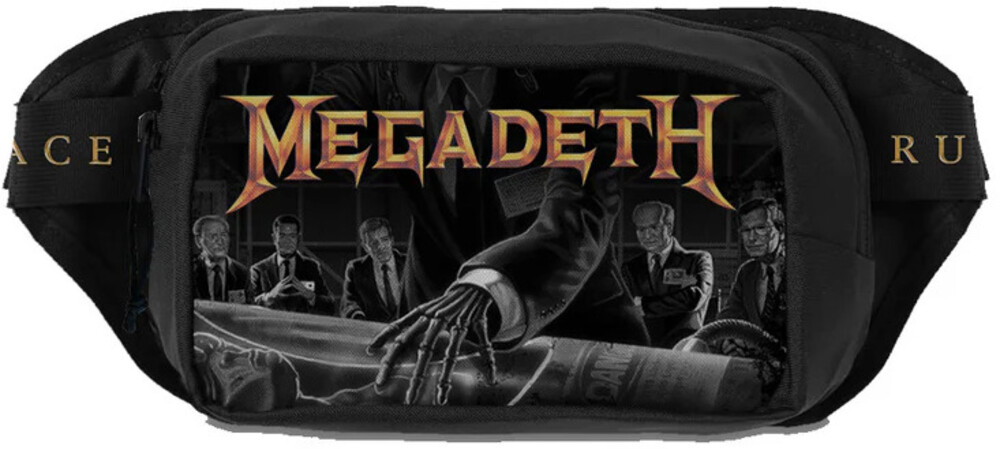 5060937968892 Megadeth Rust in Peace Shoulder Bag, Black