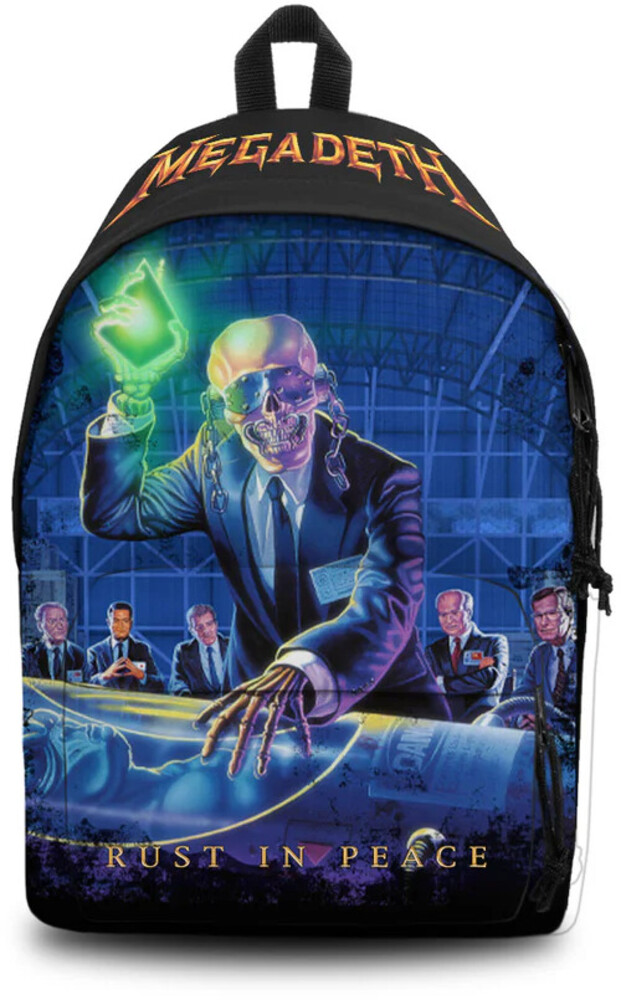 5060937968939 Megadeth Rust in Peace Daypack, Black