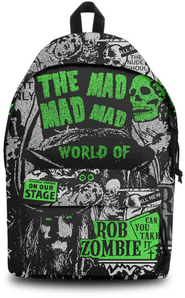 5060937969158 Rob Zombie Mad World Daypack, Black