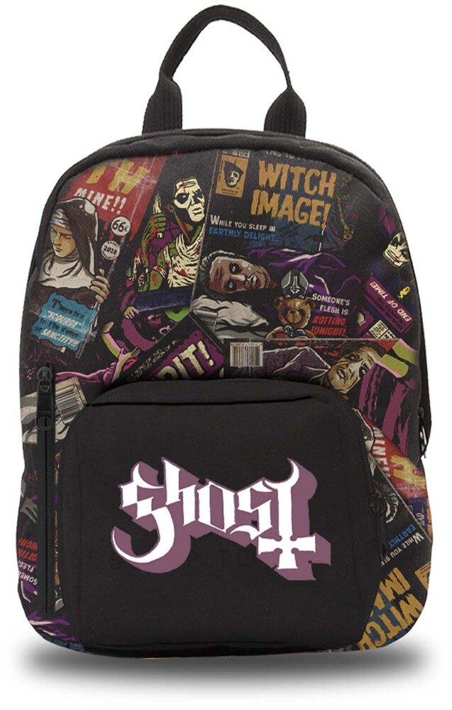 5061039391434 Ghost Magazines Mini Backpack, Black
