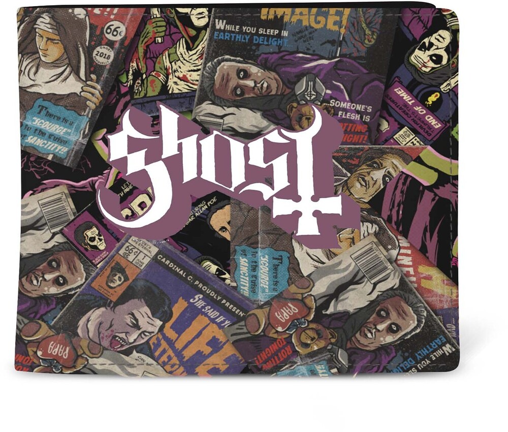 5061039391458 Ghost Magazines Wallet, Black