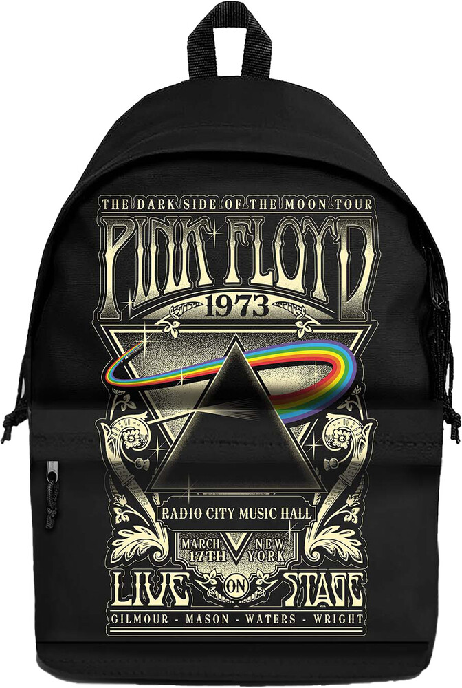 5061039393803 Pink Floyd 1973 Live Daypack & Rucksack, Black