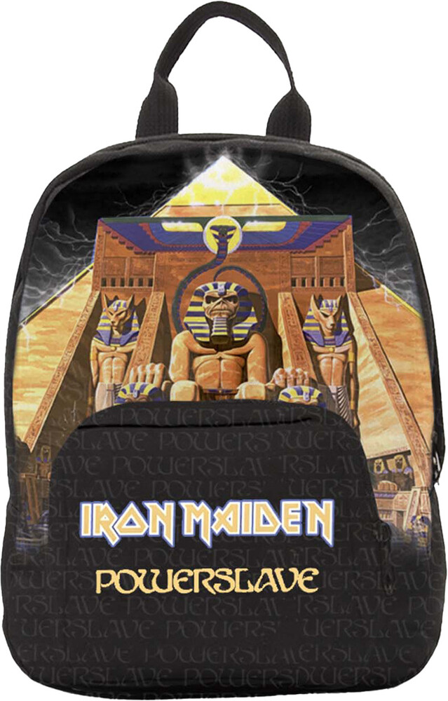 5061039395081 Iron Maiden Powerslave Mini Backpack, Black