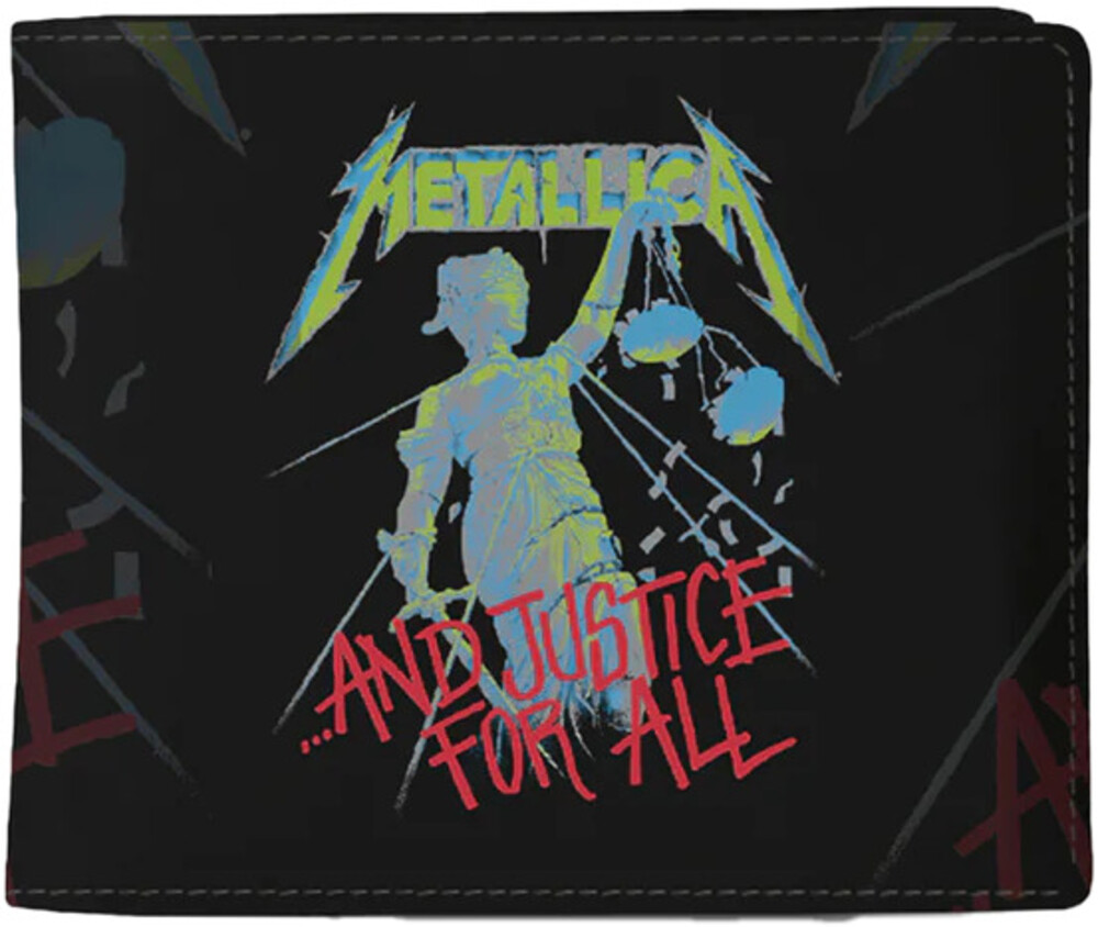 5061039395630 Metallica & Justice for All Wallet, Black