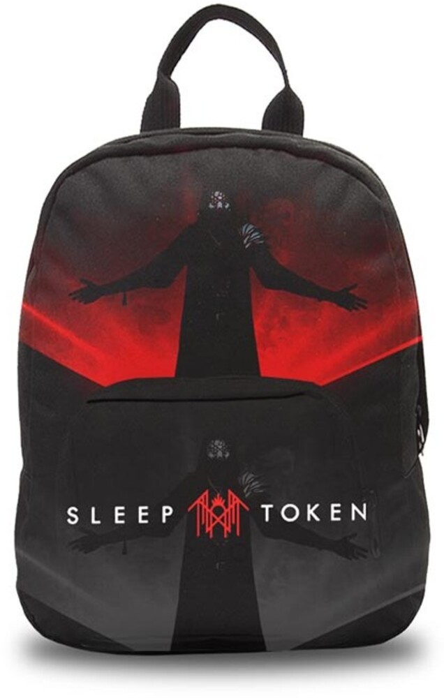 5061039396071 Sleep Token Red Light Mini Backpack, Black