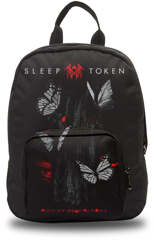 5061098711921 Sleep Token Butterflies Mini Backpack, Black