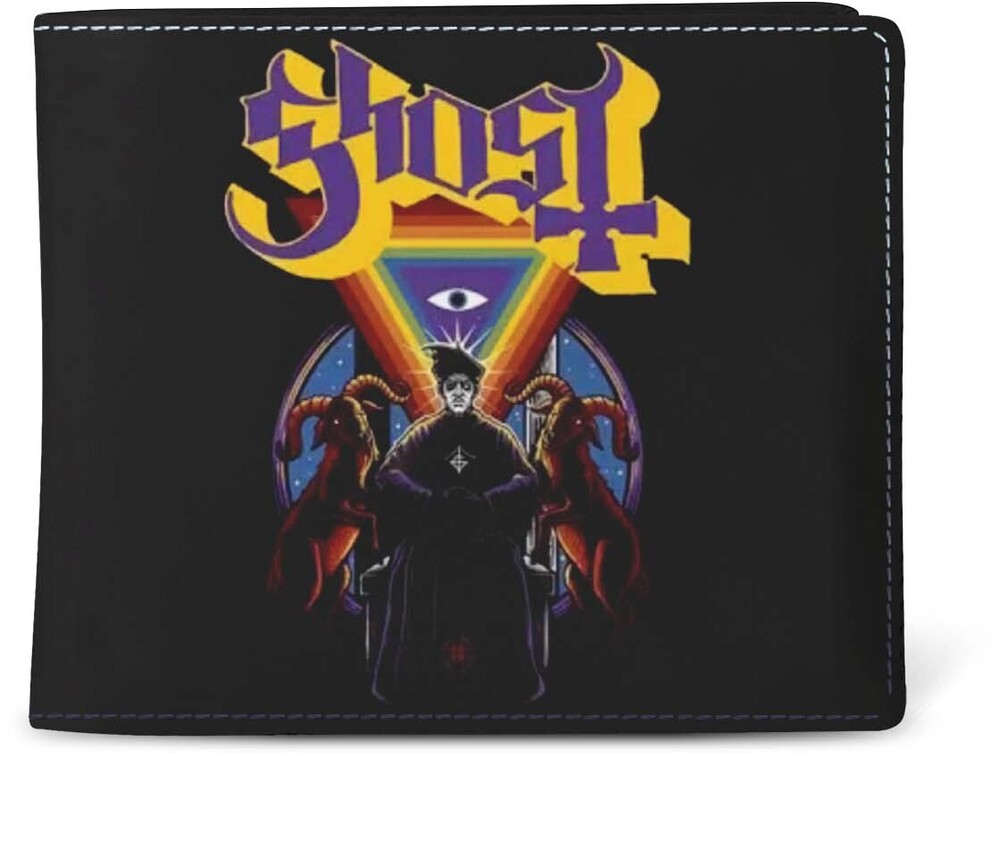 5061098712164 Ghost Alchemist Logo Wallet, Black