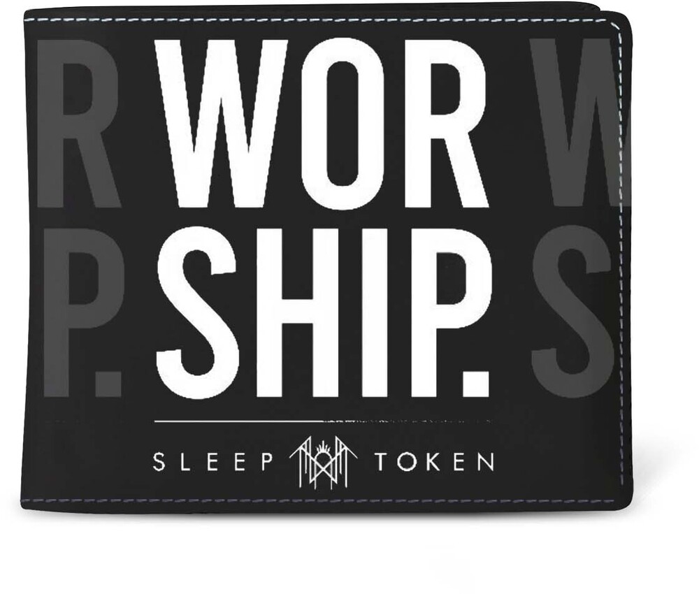 5061098712324 Sleep Token Worship Wallet, Black