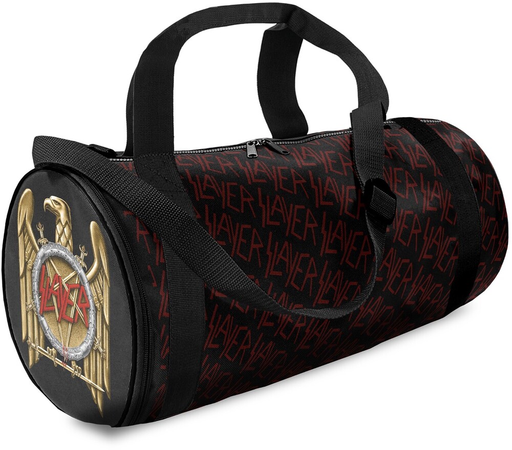 5061098712645 Slayer Gold Eagle Duffle Bag, Black