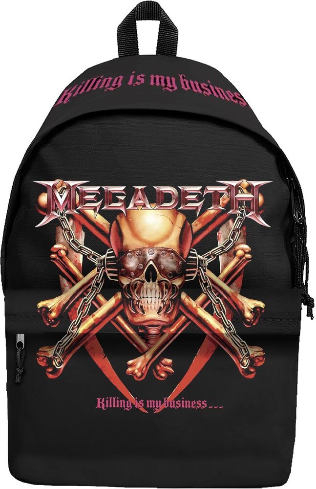 5061098714205 Megadeth Killing Is My Business Daypack, Black