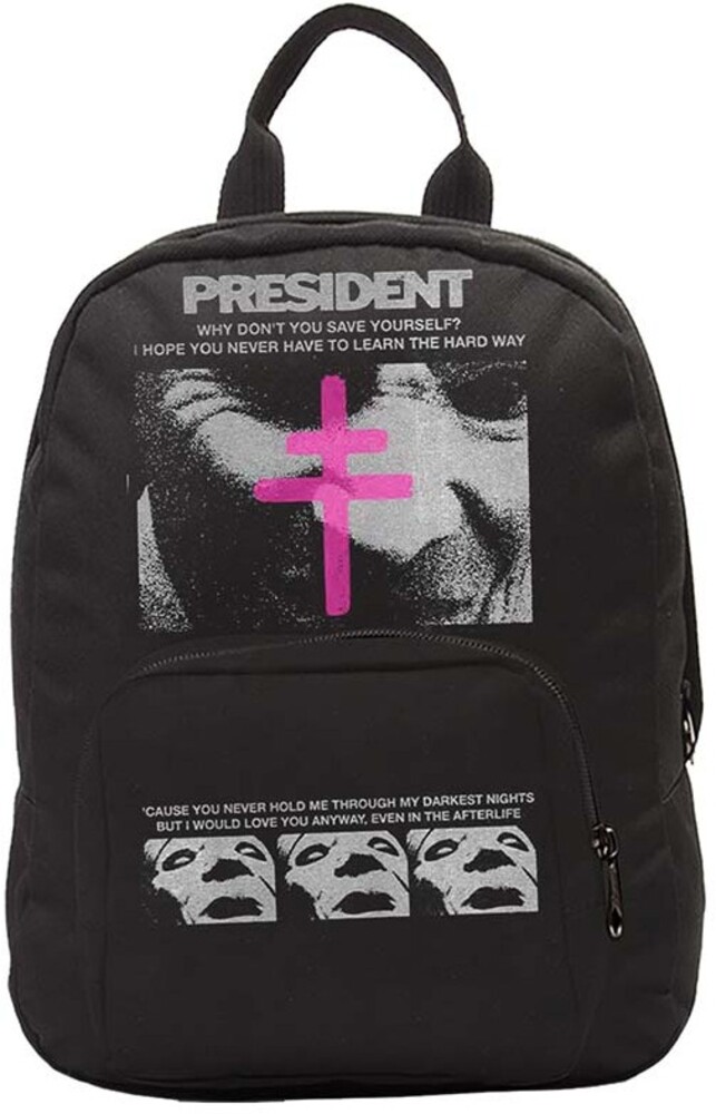 5061098715318 President Conclave Logo Mini Backpack, Black