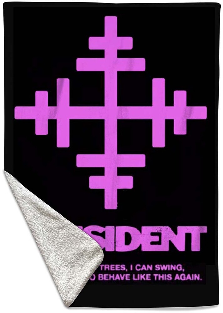 5061098715530 President Lyric Key Throw Blanket - 60 x 80 in.