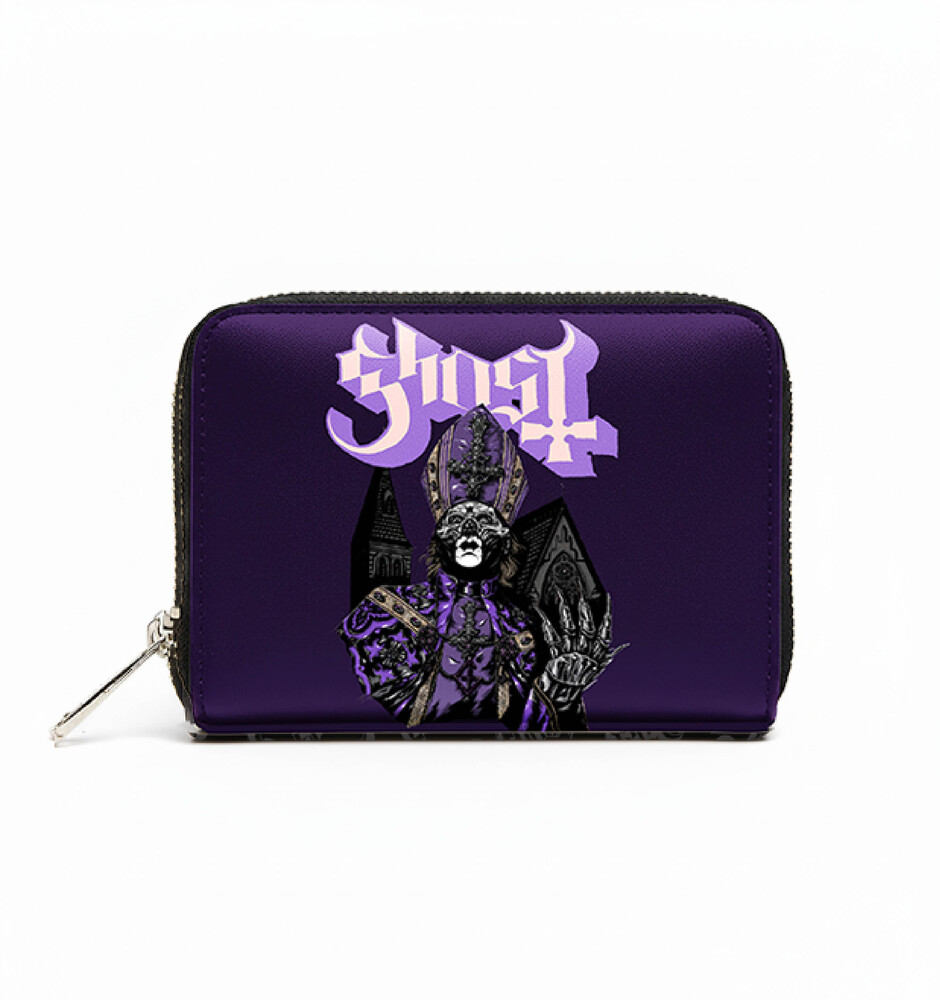 5061098715875 Ghost The Tall Man Logo Purse, Black