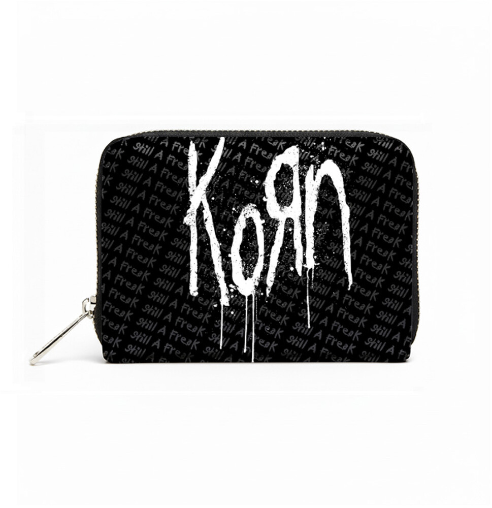 5061098715929 Korn Freak Logo Purse, Black