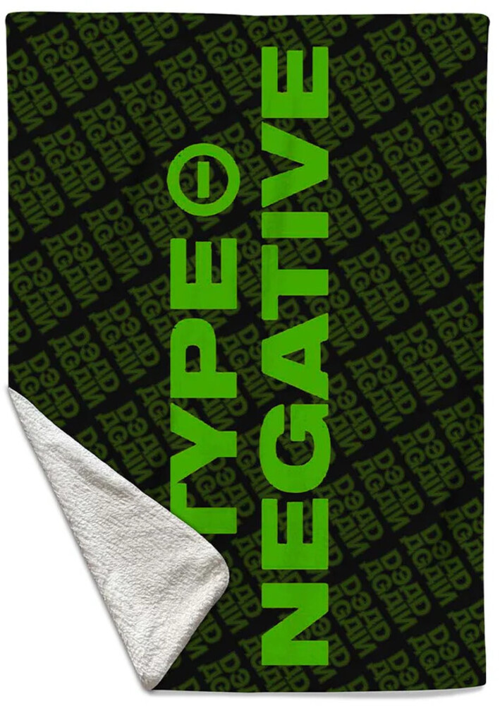 5061098716537 Type O Negative Dead Again Repeat Throw Blanket - 50 x 60 in.