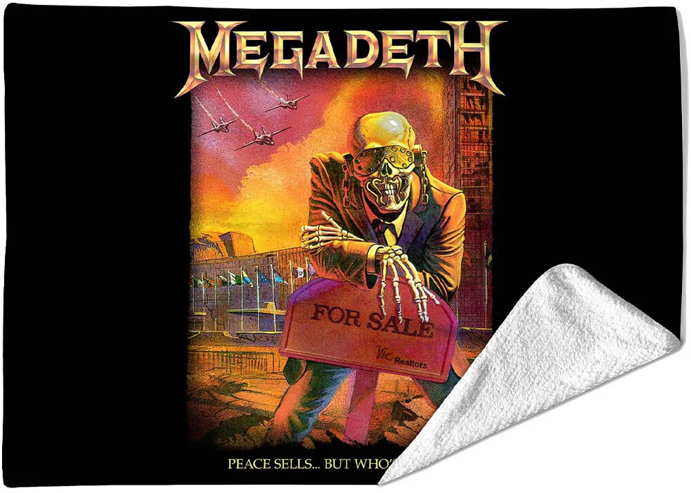 5061098716865 Megadeth Rust in Peace 2 Throw Blanket - 60 x 80 in.