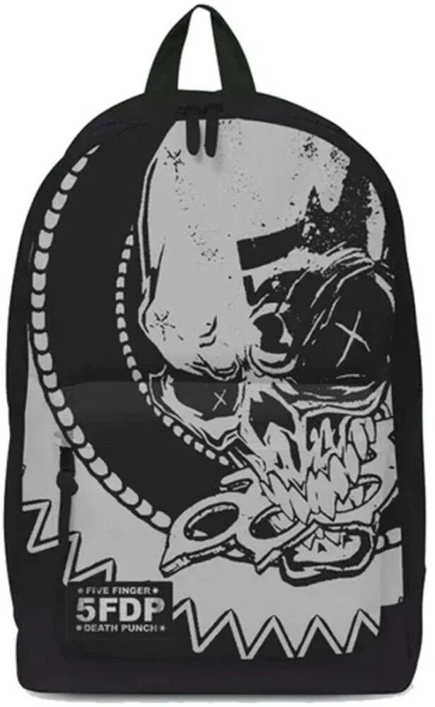 7449955381346 Five Finger Death Punch Knuckle Backpack, Black
