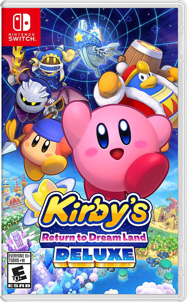 45496599140 Kirbys Return to Dream Land Deluxe - Nintendo Switch Video Game -  Nintendo Games